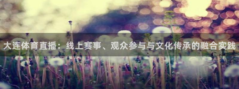 大连体育直播：线上赛事、观众参与与文化传承的融合实践